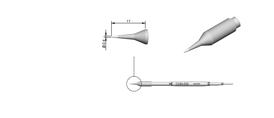 C245032 - Cartridge for T245 handpiece